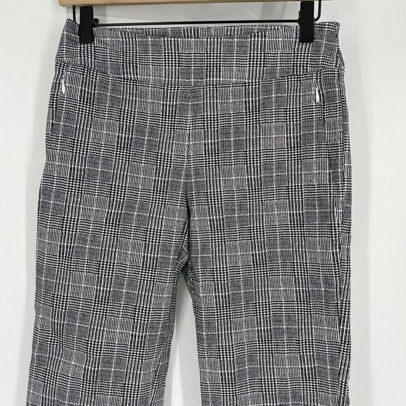 Margaret M Pants Glen Plaid Slimming Zip - Picture 2 of 7